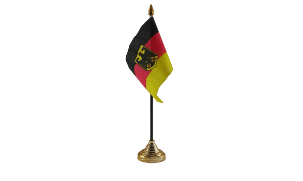 Germany Crest Table Flags